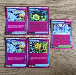 Pokemon TCG Ace Spec Trainer Bundle 5 cards Megaton Belt Prime Catcher Zone 🔥 - Image 1