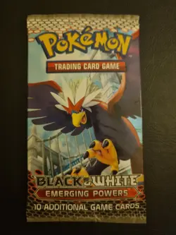 Pokemon TCG Emerging Powers Booster Pack 10 Cards English Braviary (1 Pack) - Image 1