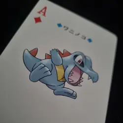 1999 Pokemon Lugia Silver Poker Deck Playing Cards - Totodile - Image 2
