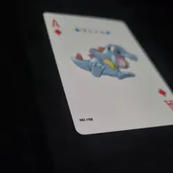 1999 Pokemon Lugia Silver Poker Deck Playing Cards - Totodile - Image 3