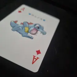 1999 Pokemon Lugia Silver Poker Deck Playing Cards - Totodile - Image 4
