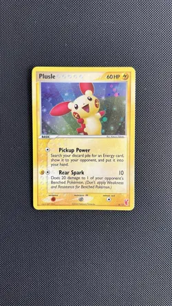 Pokemon TCG Plusle 6/12 & Minun 6/12 EX Trainer Kit Holographic Cards - Image 2