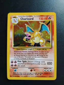 Pokemon cards Base Set trio Charizard Blastoise Venusaur NM Holo English 4/102 - Image 2