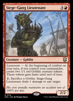 Siege-Gang Lieutenant (113) - Image 1