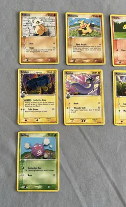 Pokemon Card Bulk Lot of (13) Delta Species Non Holo NM - MP - Image 2