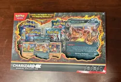 Pokemon Charizard EX Trading Card Game Special Collection Box New Sealed - Image 1