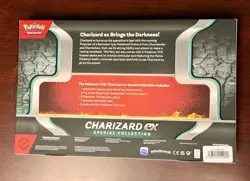 Pokemon Charizard EX Trading Card Game Special Collection Box New Sealed - Image 2