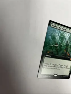 Awaken The Woods Extended Art Nonfoil Card #344 MTG LP - Image 5