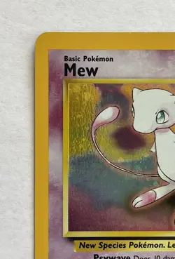 Pokemon Mew #9 Black Star Promo Holo WOTC 2000 League Vintage NM card - Image 4