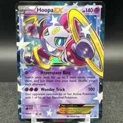 Hoopa EX XY85 Black Star Promo Pokemon Card #A - Image 1