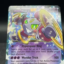 Hoopa EX XY85 Black Star Promo Pokemon Card #A - Image 5
