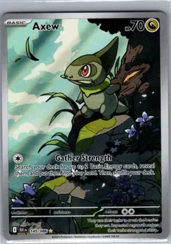 Axew 145/086 SV: Black Bolt - Pokemon Card - NM - Image 1
