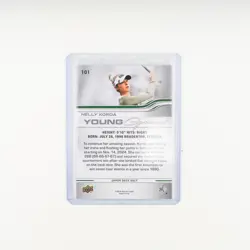Nelly Korda Young Guns Rookie Card LPGA RC Upper Deck Golf - Image 2