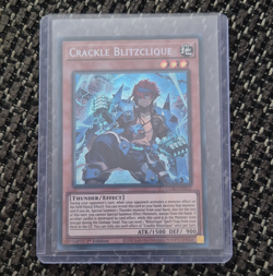 Yu-Gi-Oh! Konami Crackle Blitzclique Secret Rare Foil 1st Ed CORI-EN012 - Image 1