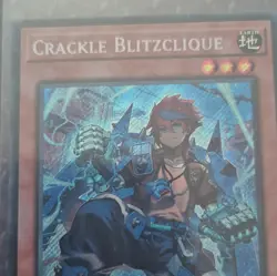 Yu-Gi-Oh! Konami Crackle Blitzclique Secret Rare Foil 1st Ed CORI-EN012 - Image 2