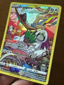 Pokemon TCG Oranguru TG12/TG30 Swsh09: Brilliant Stars Trainer Gallery Holo NM - Image 3