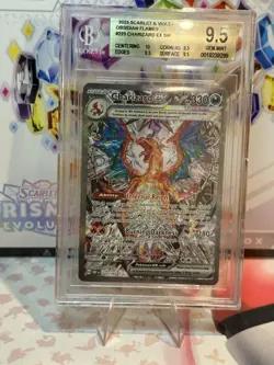 Pokemon Charizard EX #223 BGS 9.5 🔥ONLY 1 OF 2 ON EBAY🔥 POP VERY SMALL - Image 1
