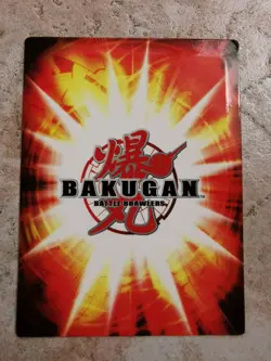Bakugan Battle Brawlers Spin Master 2008 Card BA134 Muddy Ground - Image 2
