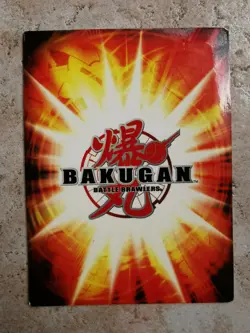 Bakugan Battle Brawlers Spin Master Card BA208 Forest Fire - Image 2