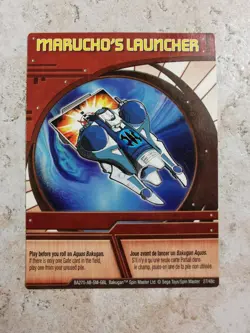 Bakugan Battle Brawlers Spin Master Card BA270 Marucho's Launcher - Image 1