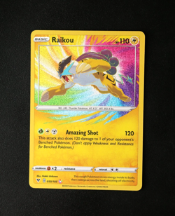 Pokemon Card TCG - Raikou 050/185 - Vivid Voltage - Amazing Rare - NM ⭐ - Image 1