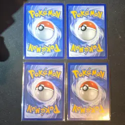 Pokemon Gengar Holo 4 Card Lot - Image 2