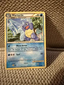 Pokemon Card TCG Wartortle 42/95 Non Holo Pokemon Unleashed Near Mint - Image 1