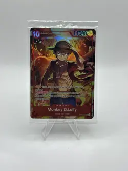 Monkey.D.Luffy (Treasure Booster Set) ST10-006 One Piece Promo Cards SEALED - Image 1