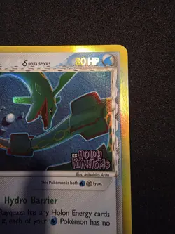 Rayquaza EX Delta Species 16/110 Holon Phantoms 2006 Holo Rare Pokemon Card - Image 3