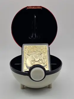 Pokemon Toys - Burger King Gold-Plated Card - JIGGLYPUFF - Image 1