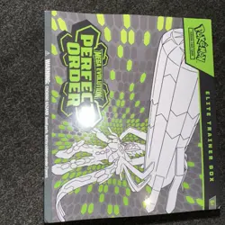 Pokemon Trading Card Game Mega Evolution Perfect Order Elite Trainer Box - Image 1