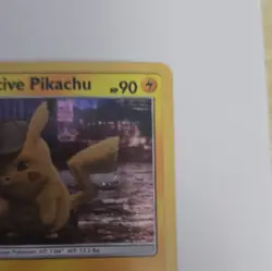 Pokemon Detective Pikachu SM170 Holo Promo Card English 90 HP 2019 - Image 3