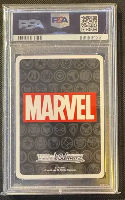 PSA 10 Weiss Schwarz MARVEL MAR/S113-082SP SP Captain America Gold Stamp JP - Image 2