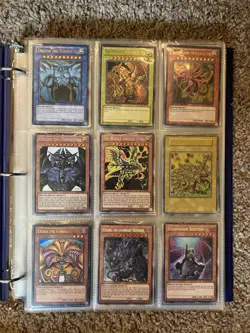Yu-Gi-Oh Lot with Binder and Card Sleeves 360+ Cards Collection - Image 1
