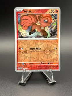 Vulpix 037/165 - Scarlet & Violet 151 Reverse Holo Pokemon TCG English NM - Image 1