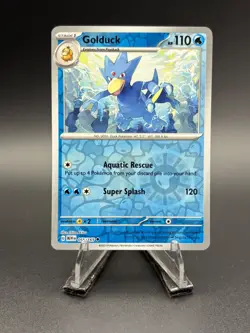 Golduck 055/165 - Scarlet & Violet 151 Reverse Holo Pokemon TCG English NM - Image 1