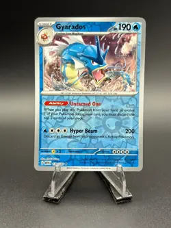 Gyarados 130/165 - Scarlet & Violet 151 Reverse Holo Pokemon TCG English NM - Image 1