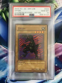 YuGiOh - 1st Edition URABY - LOB-069 PSA 10 - Image 1