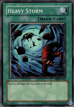 Heavy Storm - Super Rare MRD-E142 - HP - YuGiOh - Image 1