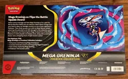 Pokemon TCG Mega Greninja ex Premium Collection New Factory Sealed Ships Fast - Image 3