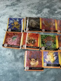 Pokemon Lenticular Cards Artbox 1999 Lot of 13 Fast Shipping - Image 2