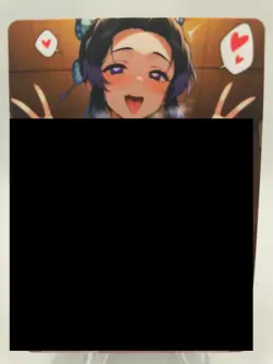 Shinobu DoubleSided Card - Demon Slayer - Spicy Waifu Doujin Lewd Goddess Story - Image 2