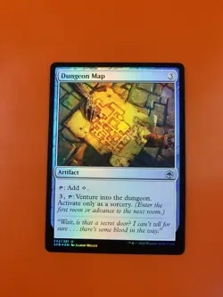 1x Dungeon Map | FOIL | Forgotten Realms | MTG Magic Cards - Image 3