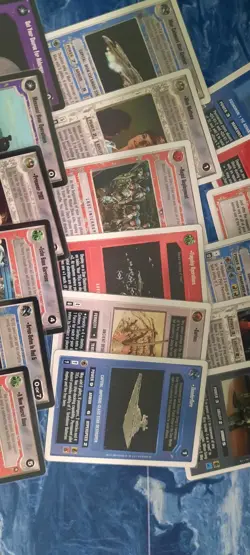 Star Wars CCG 1st 2nd 3rd Anthology 18 PREMIUM Cards Complete Sets R2 in Red 5 - Image 3
