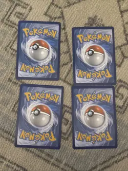 Pokemon Victini Illustration Rare Jumbo Promo SVP208 Card Lot X4 - Image 4