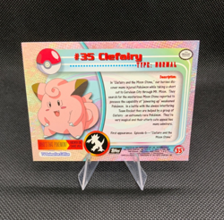 1999 Pokemon TV animation edition card #35 Clefairy *NM* - Image 2