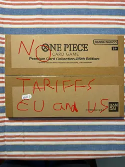 One Piece TCG Premium Card Collection 25th Edition English Set Sealed Cardboard - Image 2
