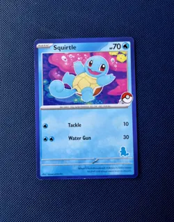 Squirtle Blue Border My First Battle Pokemon Card - Image 1