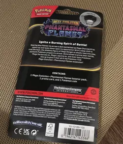 Pokemon TCG Phantasmal Flames Blister & Coin Pack Cottonee Promo Card - Sealed - Image 3