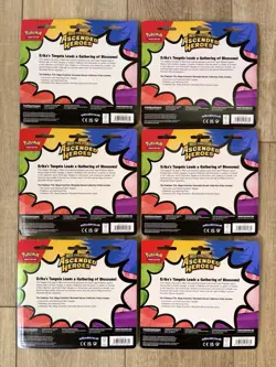 Pokemon TCG Mega Evolution—Ascended Heroes Erika’s Tangela Promo Lot of 6. - Image 2